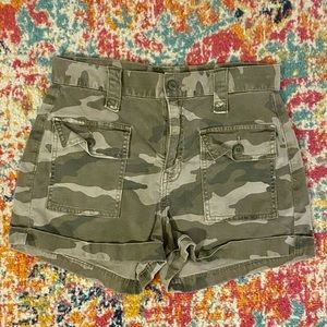 American Eagle Women Camo Festival Shorts